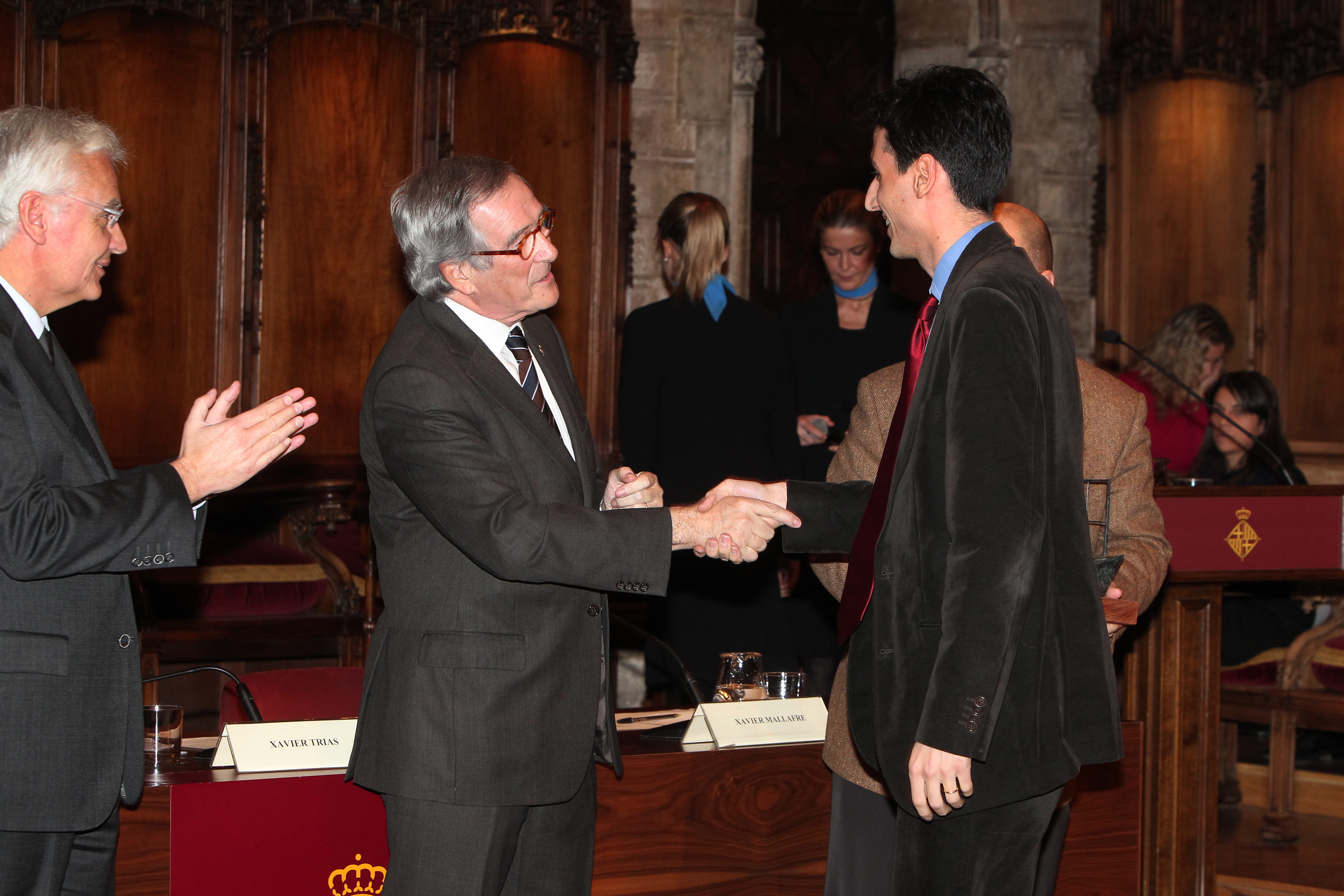 Premi Ferran Lara a Ignasi Moreta (5.12.2012) -  (Foto: jorge Andreu) - 2