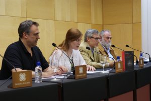 Cortina - Serra - ¿Humanos o posthumanos? - Mataró - 28-5-2015 - (Foto: revista Valors) - 2