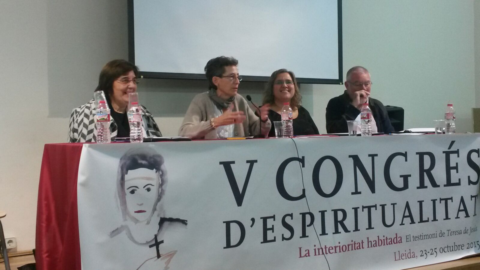 Laia de Ahumada al Congrés d'Espiritualitat