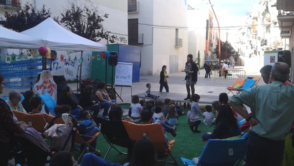 Fira Va de Contes - Vilanova - 1  (taller 'Respira' - foto: Biblioteques VNG)