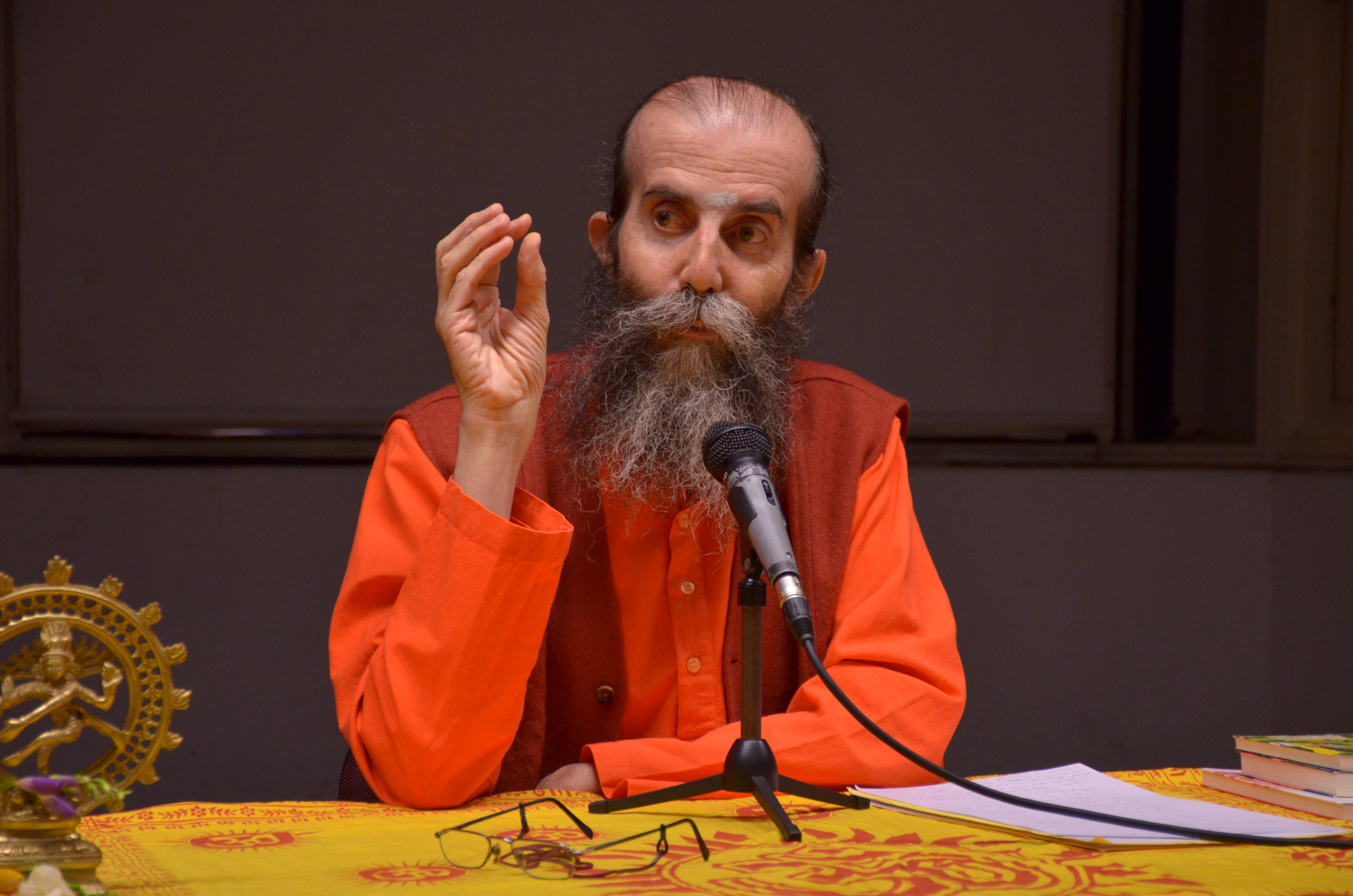 Svami Satyananda Sarasvati - L'hinduisme - Buenos Aires - setembre 2015 - foto: Advaitya Vidia - 4