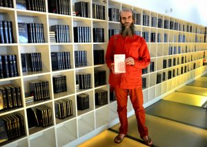 Swami Satyananda Saraswati en la librería Rosario Castellanos del Fondo de Cultura Económica (autor Agencia de Noticias Canal 22), México - 1