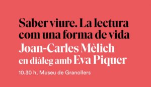 Joan Carles Mèlich i Eva Piquer a Granollers