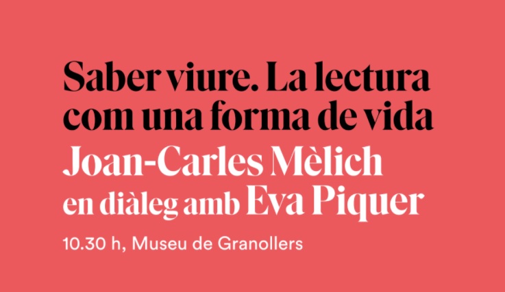 Joan Carles Mèlich i Eva Piquer a Granollers