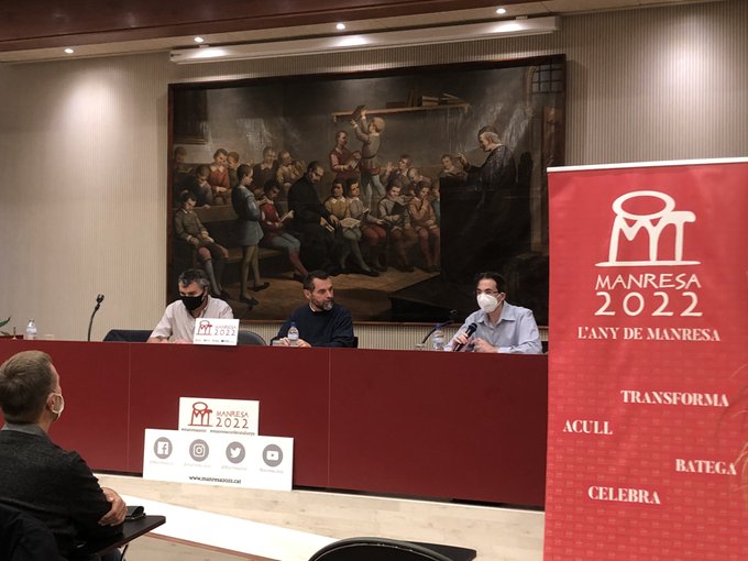 Xavier Melloni ha presentat 'Èxode i èxtasi en Ignasi de Loiola' a Manresa