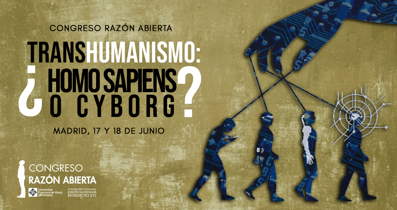 Cinco autores de '¿Humanos o posthumanos?', ponentes en un congreso sobre transhumanismo en Madrid