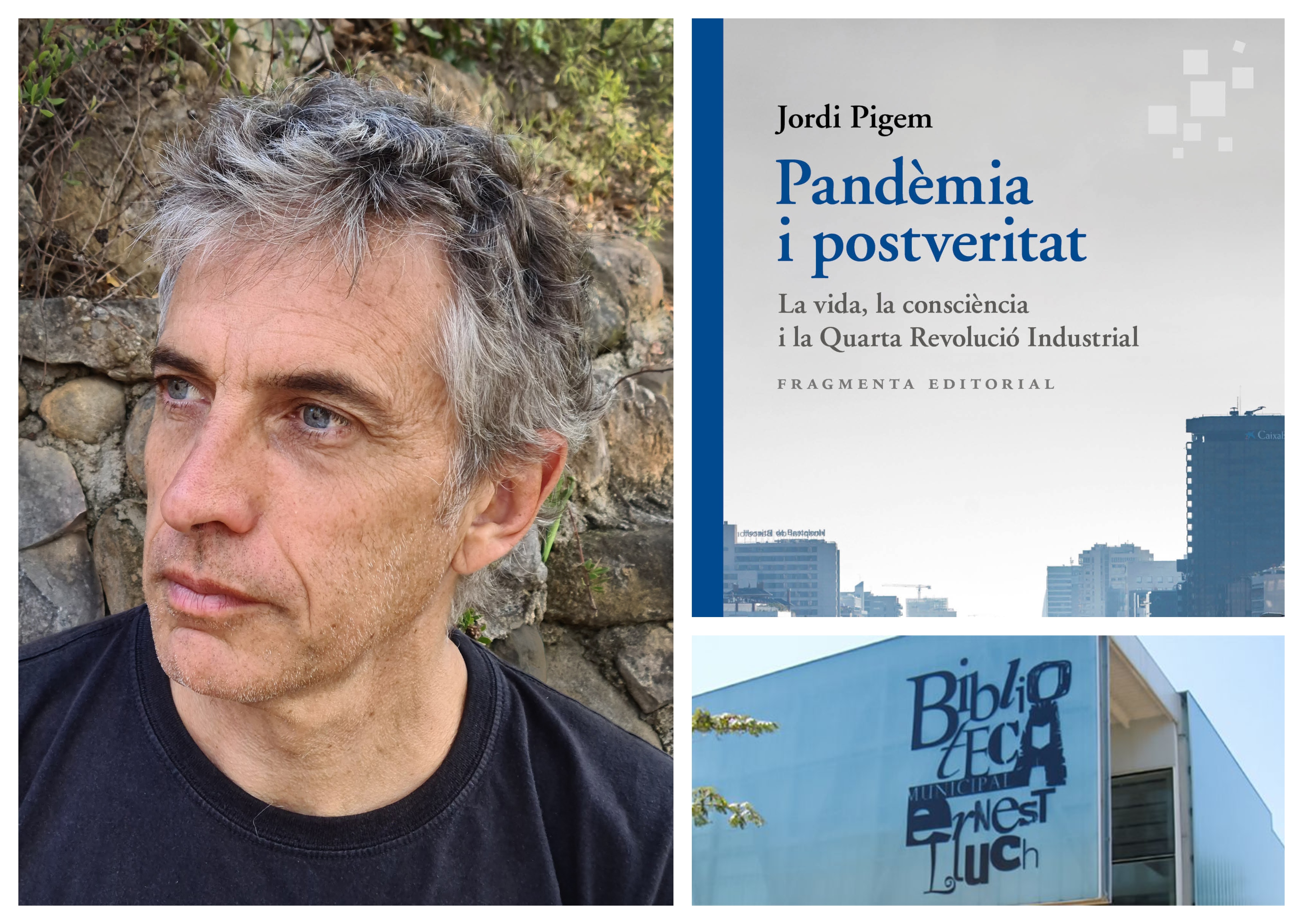 Jordi Pigem presentarà 'Pandèmia i postveritat' a Girona