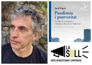 Jordi Pigem presentarà 'Pandèmia i postveritat' a Tàrrega