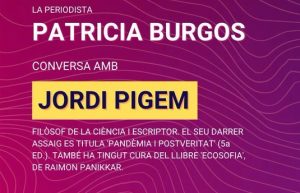 Patricia Burgos conversa amb Jordi Pigem, a Tortosa
