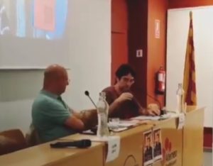 Raül Garrigasait va presentar 'La ira' a Sant Feliu de Llobregat